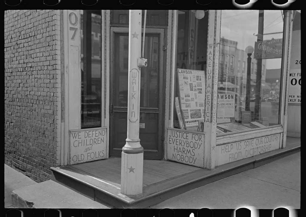 Headquarters of Lawsonomy, Springfield, Illinois, 1938