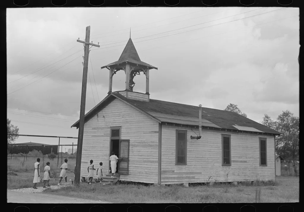 Negro school, Destrehan, Louisiana, 1938