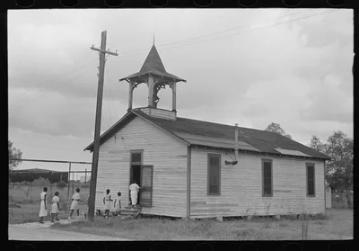 Negro school, Destrehan, Louisiana, 1938