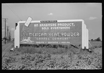 Sign, West Memphis, Arkansas, 1938