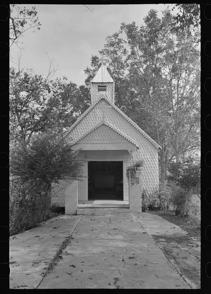 Chapel near Donaldsonville, Louisiana, 1938