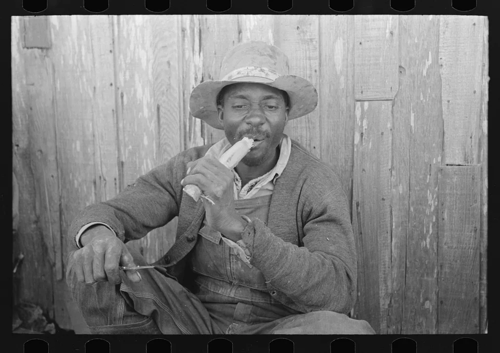 Sugarcane worker, Louisiana, 1938