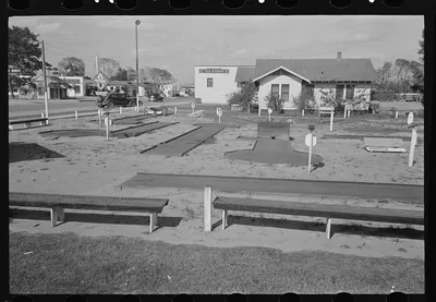 Miniature golf course, McAllen, Texas, 1939