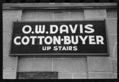 Sign, Taylor, Texas, 1939