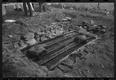Barbecue pit on Labor Day, Ridgway, Colorado, 1940
