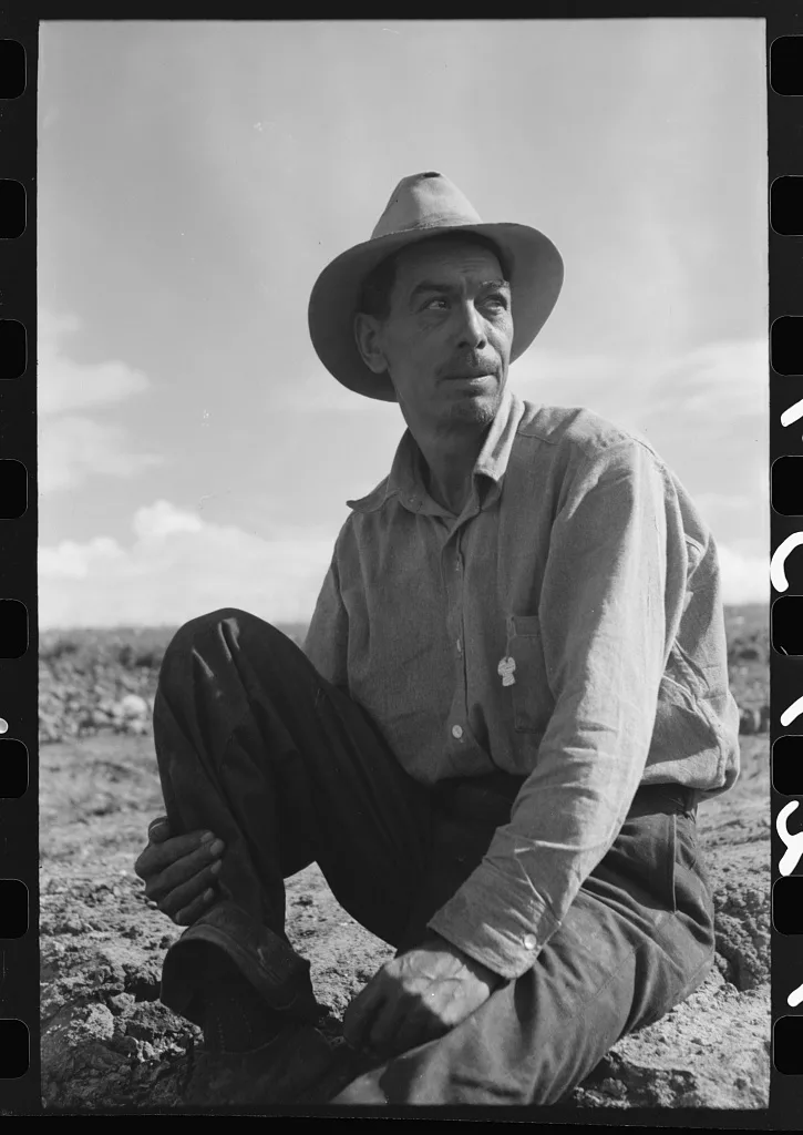 Farmer of Spanish extration, Concho, Arizona, 1940