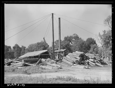 Lumber mill. Sorrento, Louisiana, 1938