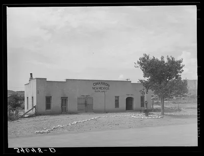 Town hall. Cimarron, New Mexico, 1939