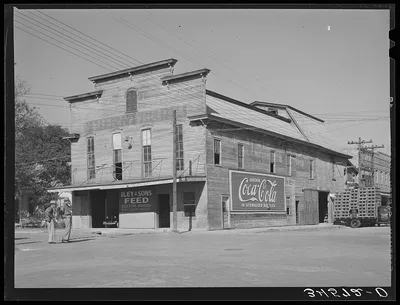 Feed store. Gonzales, Texas, 1939