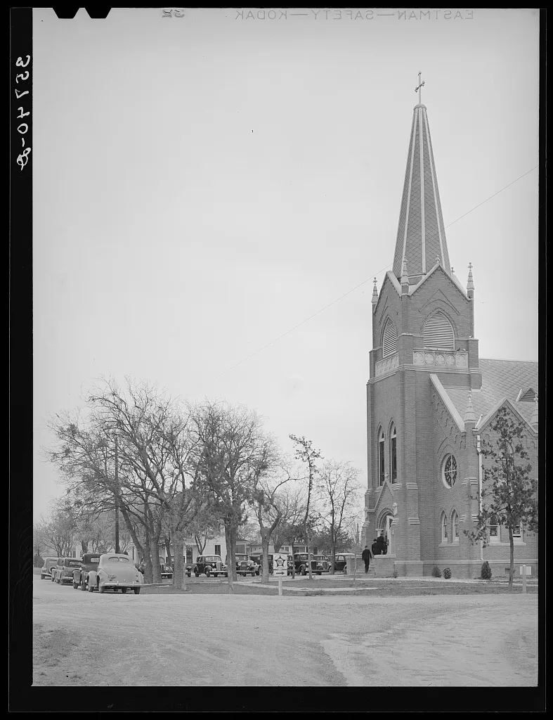Easter Sunday. Granger, Texas, 1940