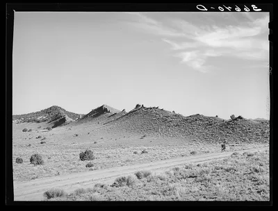 Dike near Pie Town, New Mexico, 1940