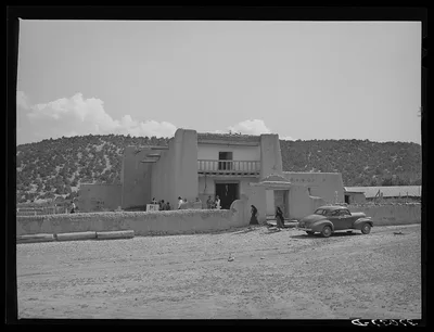 Church of the Twelve Apostles, Trampas, New Mexico, 1940