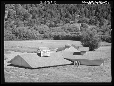 Source of Logan, Utah, water supply. Cache County, Utah, 1940