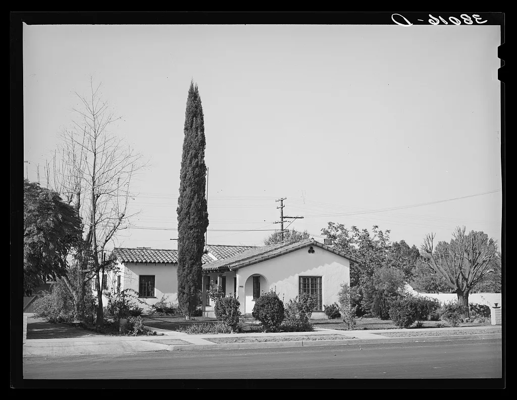 House in Delano, California, 1940