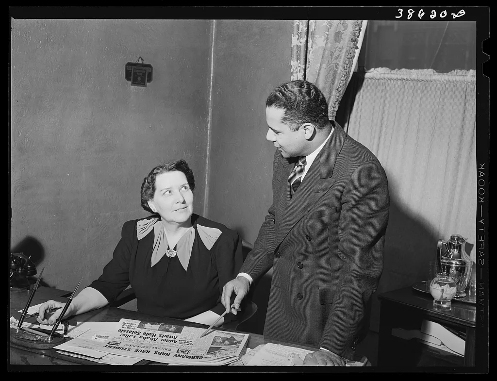 Publisher and editor of Chicago Defender, Negro newspaper. Chicago,…, Illinois, 1941