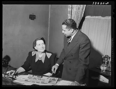 Publisher and editor of Chicago Defender, Negro newspaper. Chicago,…, Illinois, 1941