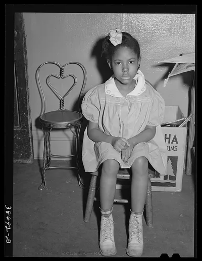 Little girl at nursery. Chicago, Illinois, 1941