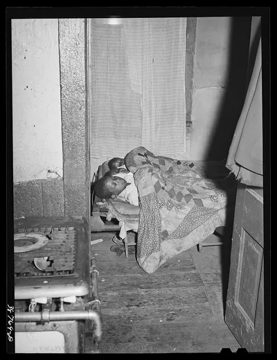 Sleeping children. Chicago, Illinois, 1941