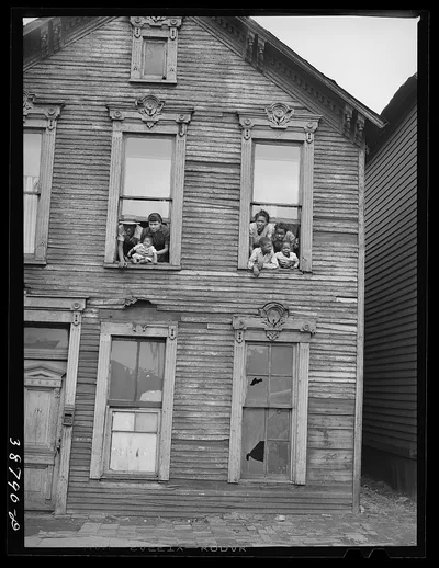 [Untitled photo, possibly related to: House in Negro section of…, Illinois, 1941