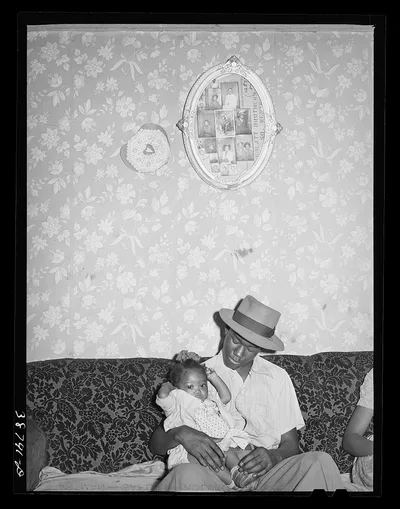 Family on relief. Chicago, Illinois, 1941
