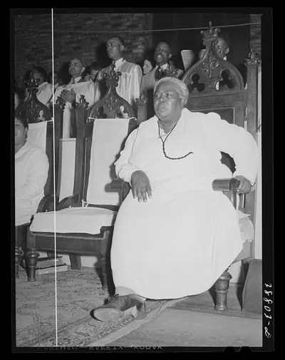 Pastor of the Pentecostal church. Chicago, Illinois, 1941