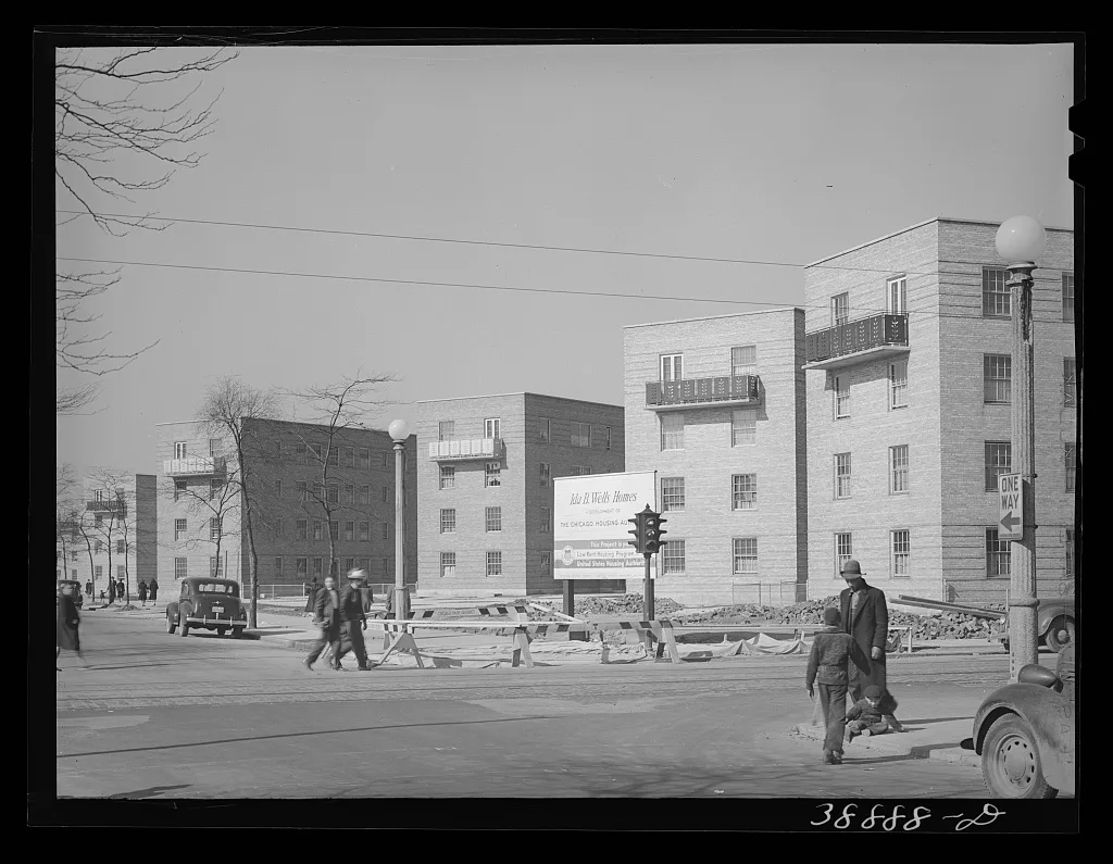 Ida B. Wells Housing Project for Negroes. Chicago, Illinois, 1941
