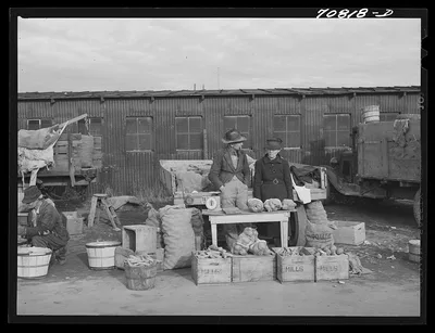 Farmers' market. Boise, Idaho, 1941
