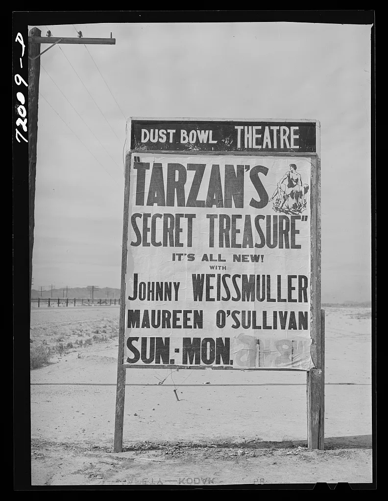Pinal County, Arizona. Sign, 1942