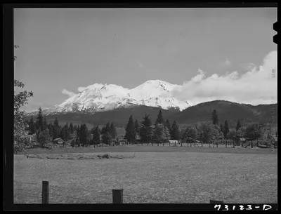 Shasta County, California. Mount Shasta, 1942