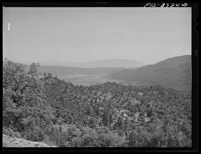 Kern County, California. Mountains, 1942